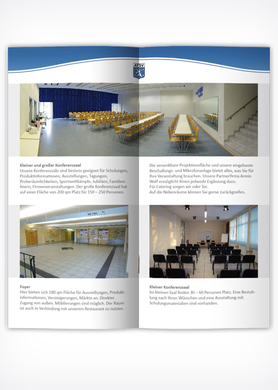 Innenseiten Broschüre ATSV Saarbrücken