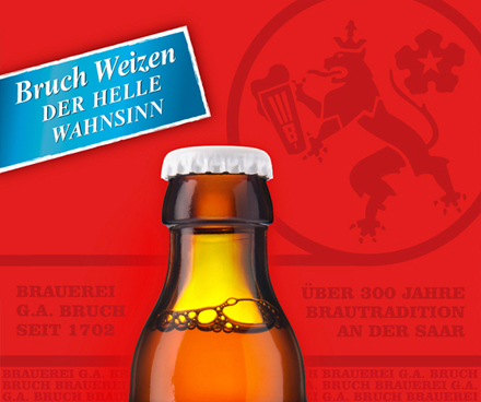 Bruch Bier Messe Motiv Rollup