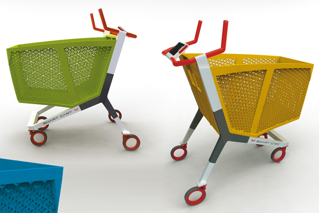 Smart Cart RFID Einkaufswagen